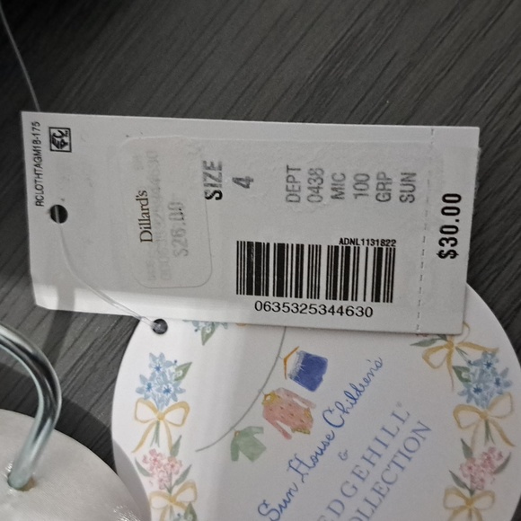 Edgehill Collection x Sun House Children's  Boys Talmadge Stripe Swim Trunk - Picture 5 of 5